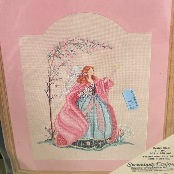 Serendipity Designs WINDERMERE ANGEL Counted Cross Stitch Kit #KB-14 1990 NOS - Picture 6 of 6